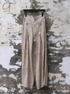 Mutedance 25 Spring/Summer Flower Bud Pleated Trousers MD-MD25SS98-LINEN MD25SS97